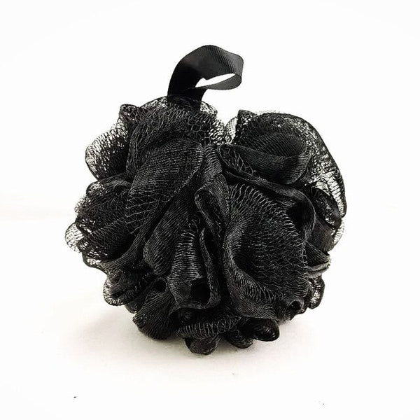 Black Bath Ball Sponge Bath Flower For Man bathroom accessories