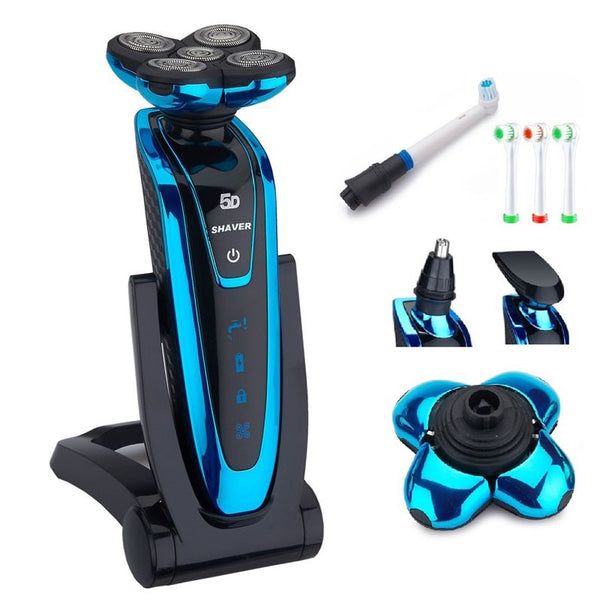 5D Rechargeable Shaver Electric Razor For Men