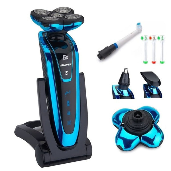 5D Rechargeable Shaver Electric Razor For Men