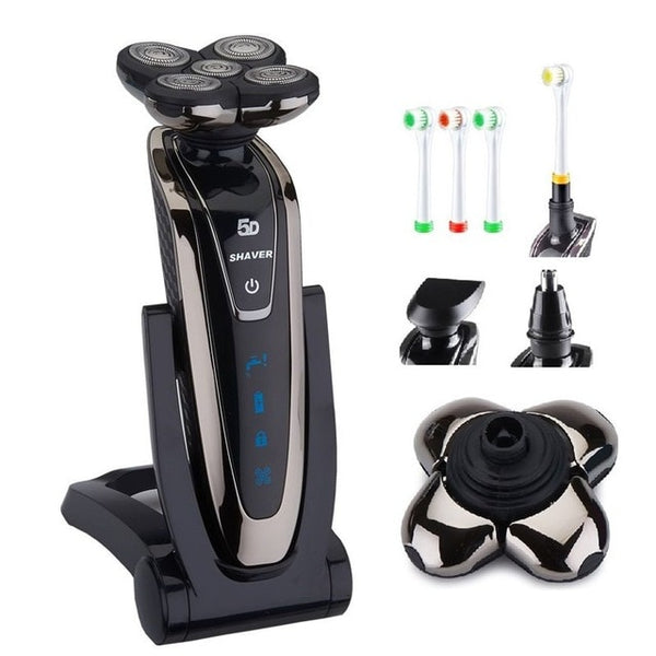 5D Rechargeable Shaver Electric Razor For Men