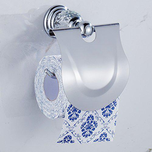 Antique Brass&Crystal Silver Chrome Bathroom