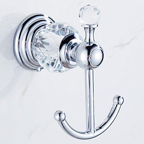 Antique Brass&Crystal Silver Chrome Bathroom
