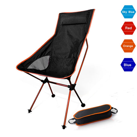 Portable Moon Chair Lightweight Fishing Camping