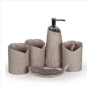 European Mediterranean resin bathroom set