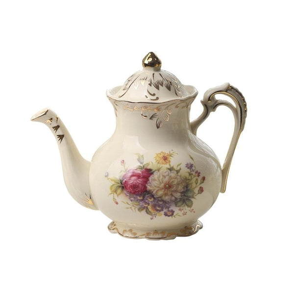 New Style Chinese Ceramic Teapot Kettle Set