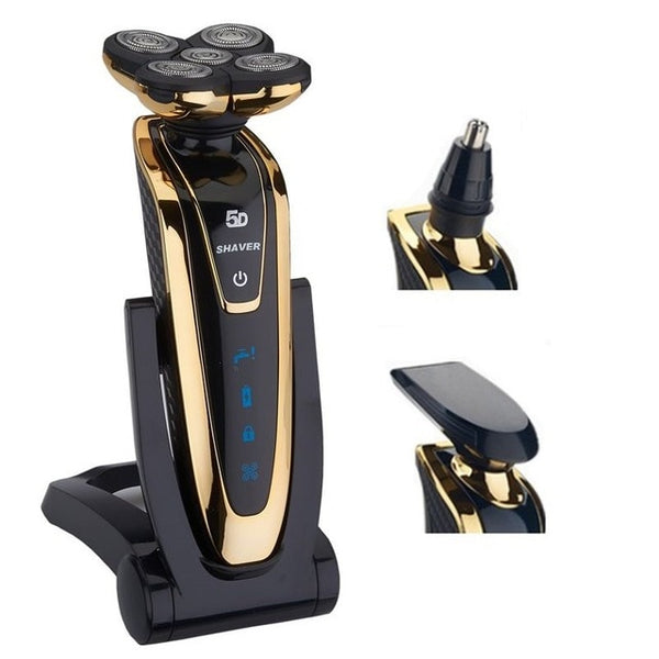 5 blade Shaver set rechargeable cleaning