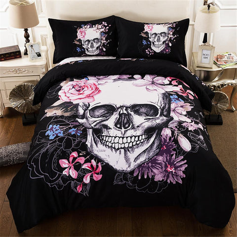 Skull Duvet Cover BED