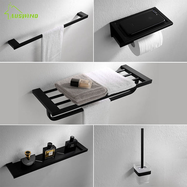 AUSWIND Antique black oiled bronze bathroom products