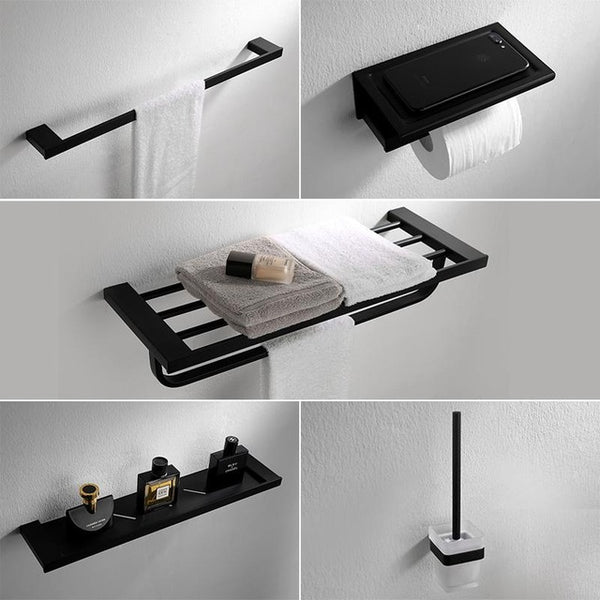 AUSWIND Antique black oiled bronze bathroom products