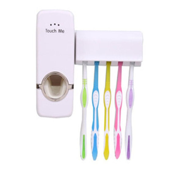 Automatic Toothpaste Dispenser Toothbrush Holder Sets