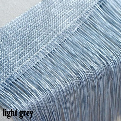 300x260cm Solid color Curtains Stripe White