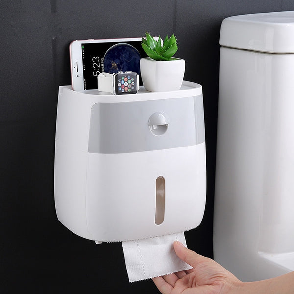 Toilet Paper Holder Wall Mounted Paper