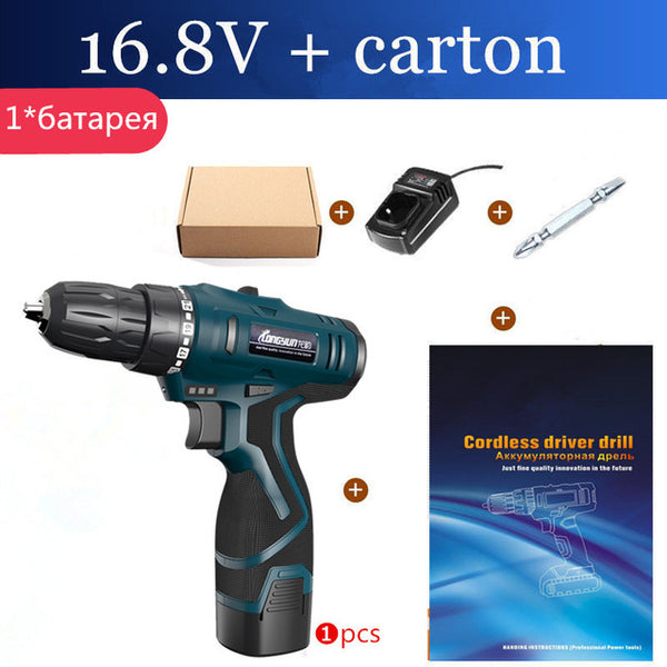 LONGYUN 16.8V Lithium Battery Electric Screwdriver