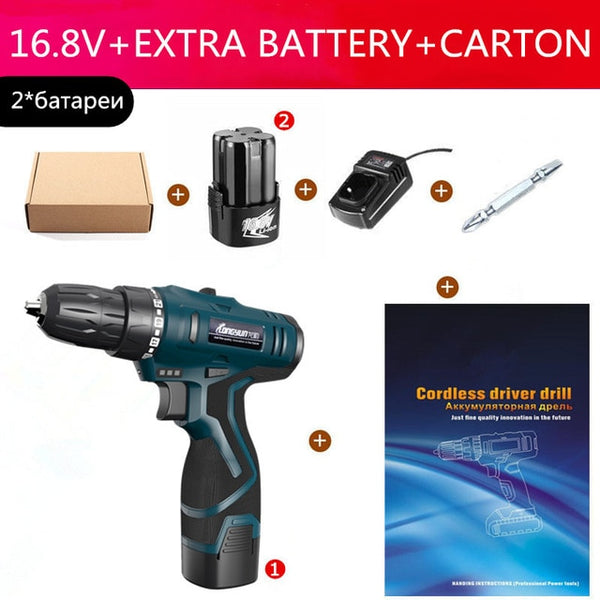 LONGYUN 16.8V Lithium Battery Electric Screwdriver