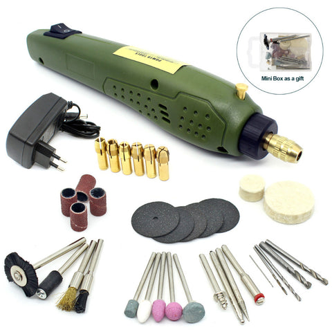 Portable Mini Electric 16000rpm Grinder Engraving Drilling Polishing Drill(EU PLUG)
