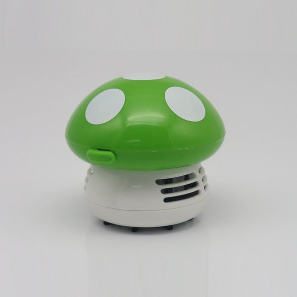 Cute Mini Mushroom Corner Desk Table Dust Vacuum Cleaner Sweeper D IUS New