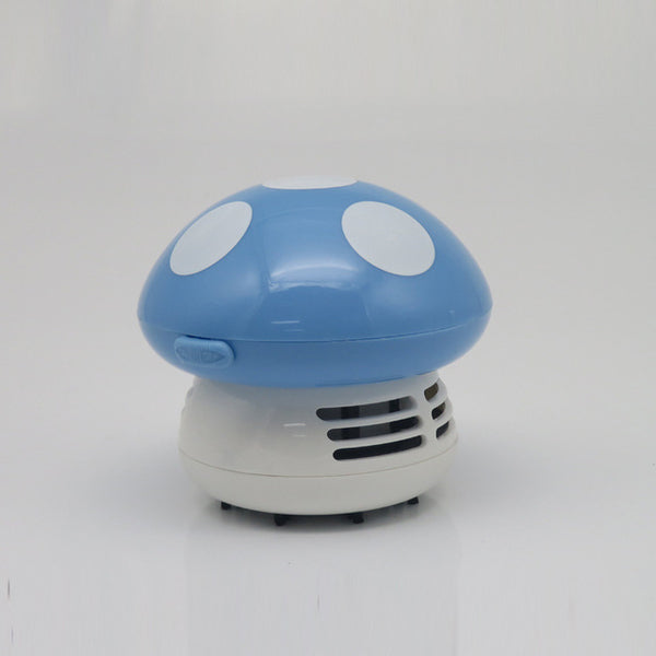 Cute Mini Mushroom Corner Desk Table Dust Vacuum Cleaner Sweeper D IUS New
