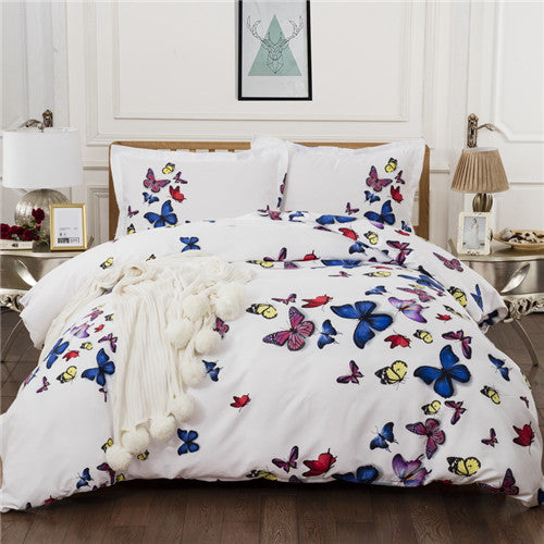 Butterfly pattern  Bedding Set