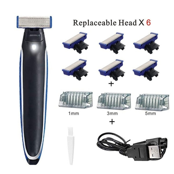 Men Electric Washable Rechargeable Shaver