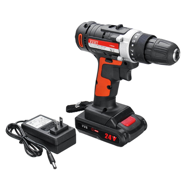 12V/24V Lithium Battery Power Drills Cordless