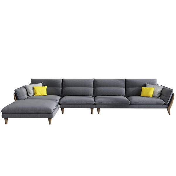 Fabric sectional Sofa set Modern Style with Chaise Lounge for living room Removable and Washable