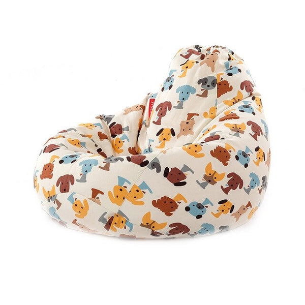 1pc Cute Animal Bean Bag Lounger Sofa Cover Chair Outdoor