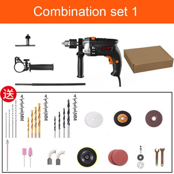 Electric drill home impact drill 220v multi-function