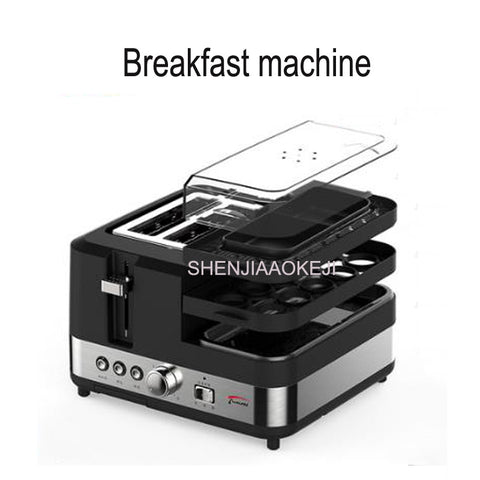 Multifunctional breakfast bread making machine