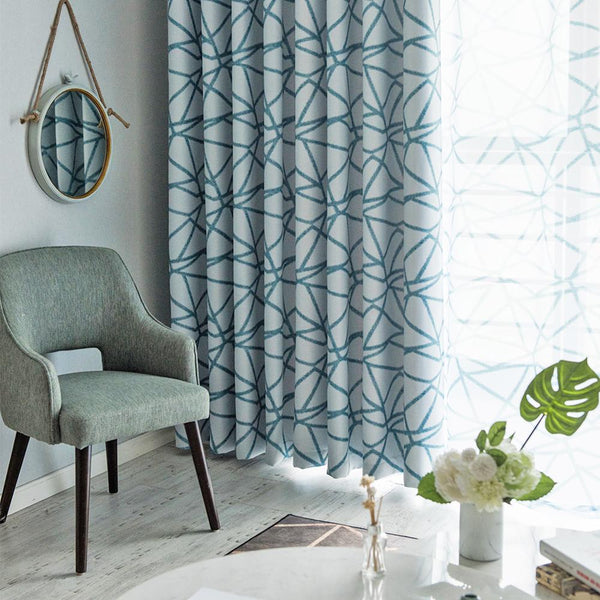 Window Treatment Black Curtains For Living Room Decorative