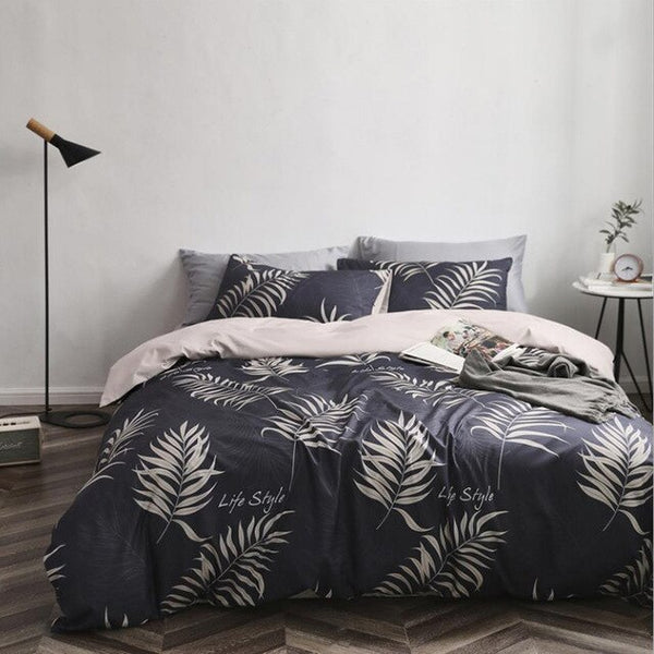 4PCS Printing Duvet Cover Sets